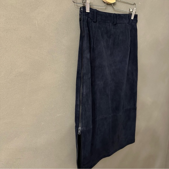 J.LINDEBERG stretch suede pencil skirt - Picture 5 of 5